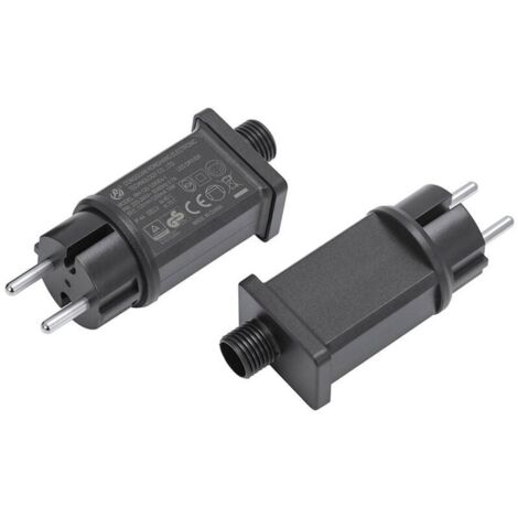 Bardusch-Alimentation LED 12V, transformateur LED IP44 Pilote d'adaptateur LED Basse Tension pour Christmas Light, String Light（1pcs）