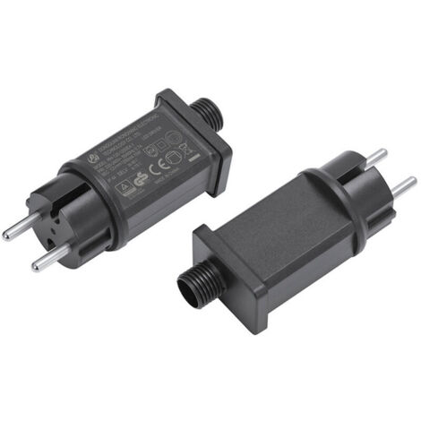 Bardusch-Alimentation LED 12V, transformateur LED IP44 Pilote d'adaptateur LED Basse Tension pour Christmas Light, String Light（1pcs）