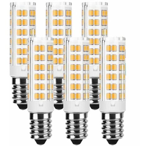 Bardusch-Ampoule LED E14, 7W (Équivalent Halogène 65W ) Blanc Chaud 3000K 700LM Petite vis Edison Non Dimmable Sans Scintillement AC 220 240V pour Plafonniers,Lampes de Bureau, Paquet de 6