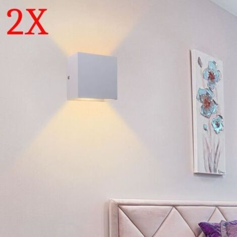 Bardusch - Applique Murale Intérieur 6W Blanc Chaud - WOTTES - UNI - Aluminium - Intérieur - Cuisine