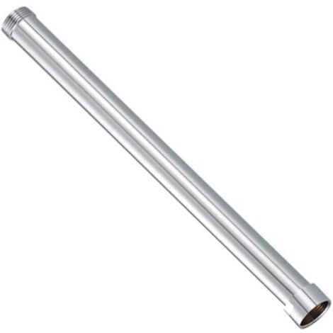 Bardusch (argent).Rallonge de douche ronde en acier inoxydable - 30 cm - Accessoires de rechange