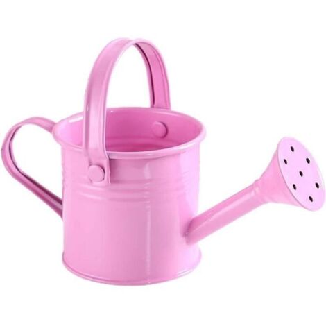 Bardusch-Arrosoir en métal - - Seau d'arrosage de jardin pour enfants - Rose - Fer galvanisé - 7,5 x 8 cm