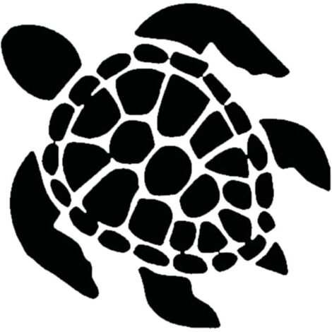 Bardusch Autocollant Tortue Pour Carrosserie Sticker Voiture Exterieur Autocollants Animaux Pour Voiture Décorer Les Vitres Et Portières De Voitures, 13 X 13 CM