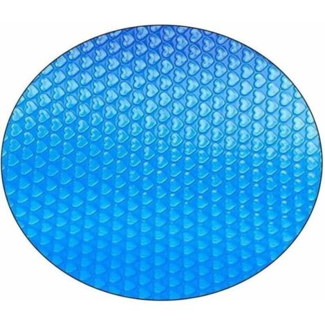 Bardusch-Bâche À Bulles Couverture de Piscine Solaire Ronde Couverture de Protection Piscine Solaire Chauffage de Bassin Outdoor Jardin Film D'isolation Thermique pour Piscine Ø120cm