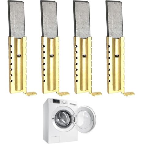 Bardusch-Balais De Charbon L94MF7, 4 pièces Balai De Charbon L94NF7, Charbon 4108 L94MF7, Convient pour la machine à laver à chargement frontal L94MF7, Largement utilisé(5 x 13.5 x 39.6 mm)