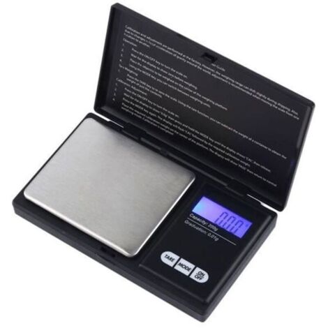 Bardusch - BALANCE CULINAIRE ELECTRONIQUE Q117221 Balance de poche 200g X 001g Pocket Digital Scale Portable Gram Bijoux Or Argent Pièce Herb