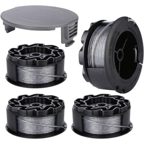 Bardusch - Bobines pour BOSCH UniversalGrassCut 18 18-26 18-260 F016800570 avec couvercle (lot de 4)