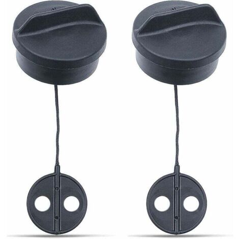 Bardusch-Bouchon de réservoir de carburant en deux parties pour débroussailleuses STIHL FS38, FS45, FS55, FS56, FS80, FS81, FS85, FS88, FS120 et AUMEL, bouchon de réservoir de rechange, pièces détaché