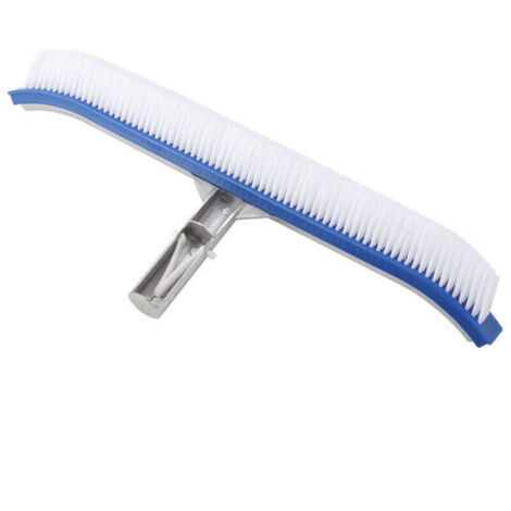 Bardusch-Brosse de nettoyage pour parois de piscine de 18 pouces, outils de nettoyage avec manche en aluminium pour bassins, spas, piscines thermales