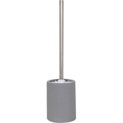 Bardusch-Brosse WC avec Support Céramique Fidji Gris