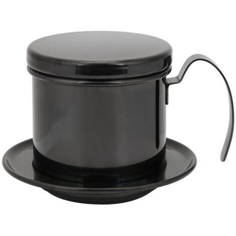 Bardusch - Cafetière à filtre vietnamienne en acier inoxydable pour la maison, la cuisine, le bureau, le restaurant et le café.