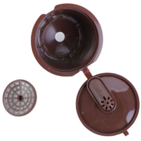 Bardusch - Capsule réutilisable machine café grande capacité 51-100 ml, utilisation simple, café sain sans additifs, durable écologique