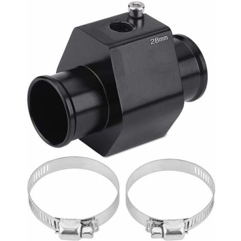 Bardusch-Capteur de Température de l'Eau, Adaptateur de Jauge de Tuyau de Température de l'Eau de Voiture Sonde de Température Joint de Radiateur(28MM)