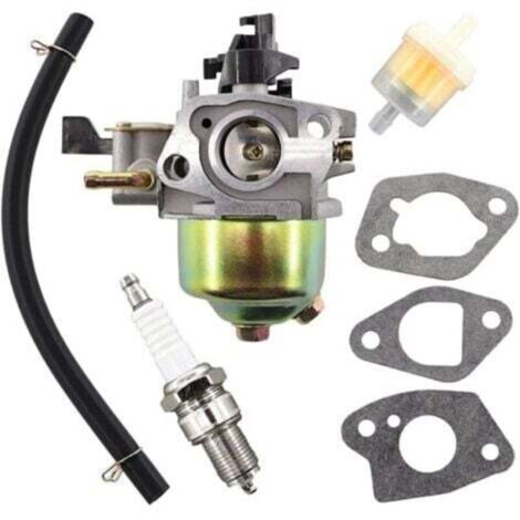Bardusch-Carburateur avec joint de bougie d'allumage pour tondeuse à gazon Honda GXV120, GXV140, GXV160, HR194, HR195, HR214, HRA214, HR215, HR216, HRA216, HRC216, HRB475, HRB475 et HR2150.