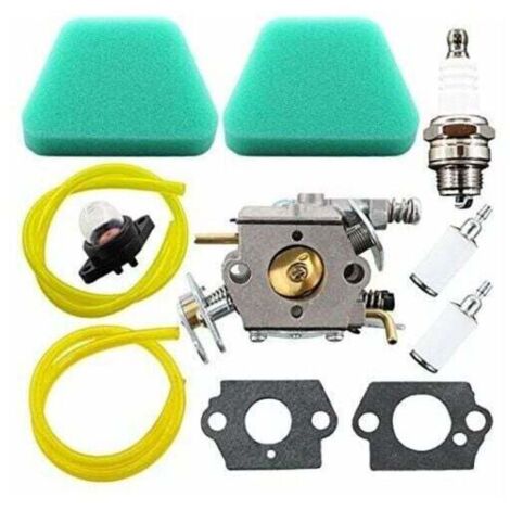 Bardusch-Carburateur pour Poulan et Poulan Pro 2250 2450 2550 2550LE 260Pro PP220 PP221 PP230 PP260 PN Walbro WT-625 WT-391 Zama C1Q-W9 530071621 530069722 530035400, avec filtre à air.