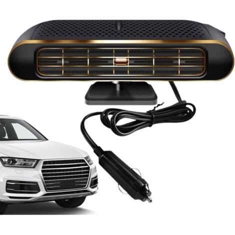 Bardusch-Chauffage De Voiture Portable 12V  Désembueur Et Dégivreur Pour Pare-Brise  Système De Chauffage Pour Véhicules  Dégivrage Électrique Pour Pare-Brise Tableau De Bord, Pour Hiver