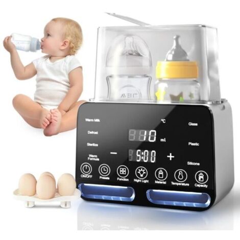 Bardusch - -Chauffe biberon -10 en 1-Chauffe lait intelligent AI-Réchauffeur Rapide Pour Aliments Bébé