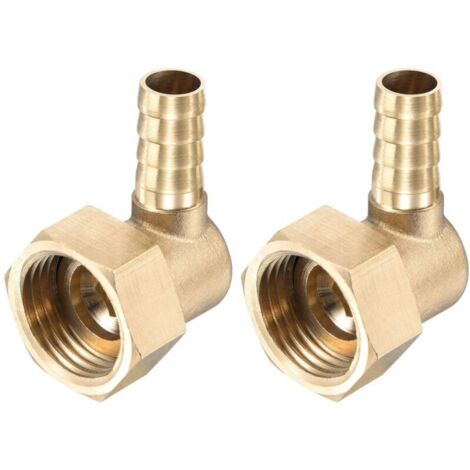 Bardusch-Coude de raccordement pour douche,Raccord Cannelé Tuyau Laiton Coude 10m