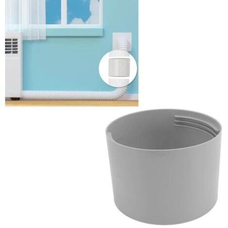 Bardusch - Coupleur de tuyau d\'échappement de climatiseur - - ABS - Blanc - 150mm - Portable