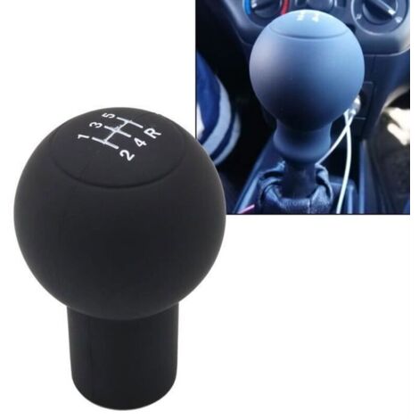 Bardusch - Couvercle en silicone de Pommeau de levier de vitesse à 5 vitesses Housse de protection de levier pommeau imperméable antidérapante