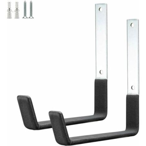 Bardusch - Crochets utilitaires pour mur de garage, crochets de rangement de garage très résistants, organisateur d\'outils de jardin, crochets