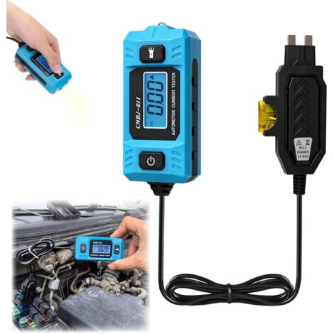 Bardusch-Détecteur de défauts de circuit automobile, détecteur de fusibles, détecteur de courts-circuits avec affichage LED et éclairage