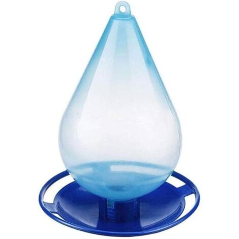 Bardusch - Distributeur d\'eau pour oiseaux, abreuvoir suspendu pour oiseaux sauvages, avec crochet,pour une utilisation en extérieur