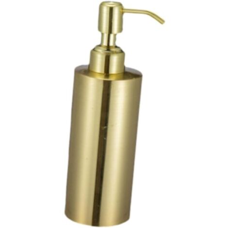 Bardusch-Distributeur savon doré léger, porte-lotion comptoir, évier cuisine, design décoratif