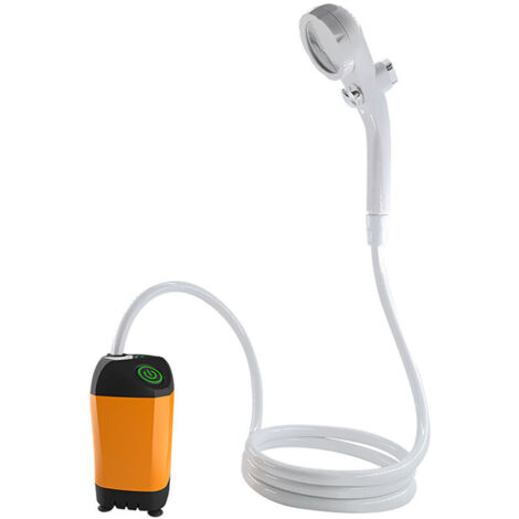Bardusch-Douche camping portable 6000 mAh avec affichage température, pommeau inclus