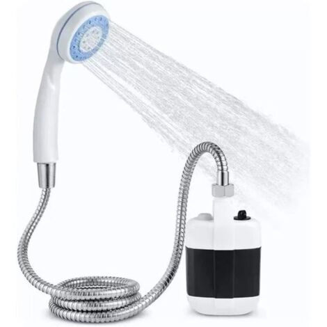 Bardusch - Douche De Camping, Douche Portable Douche Extérieur, Pompe De Douche électrique Rechargeable, Batterie intégrée 2200mAh,.[Z603]