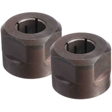 Bardusch-Écrou de serrage pour défonceuse plongeante, trou central de 12,7 mm (1/2"), noir, neuf et de haute qualité
