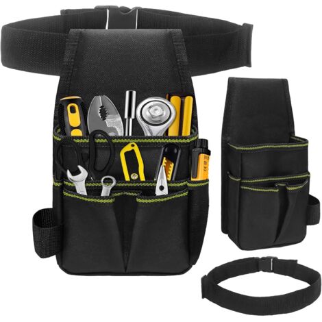 Bardusch-Électricien Sac de Ceinture, Multifonctionnel Électricien Sac de Ceinture, Électriciens Pochette with Ceintura en Tissu, pour Électriciens