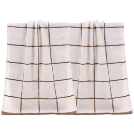 Bardusch - Ensemble de serviettes de toilette en coton résistant, idéal pour les hôtels, spas, salons de beauté et salles de sport, 33 x 73 cm.