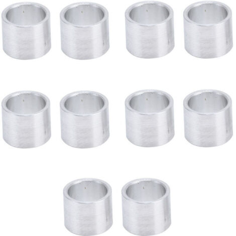 Bardusch-Entretoise En Aluminium, Entretoise En Métal Entretoise Ronde En Aluminium Douille D'espacement Non Filetée Entretoise Externe Non Filetée Unie 10 mm