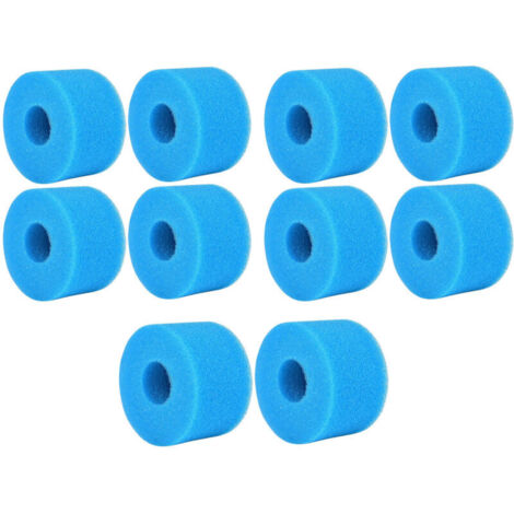 Bardusch Éponge Filtrante Type S1, Cartouche de Filtre en Mousse, Mousse pour Filtre Piscine, Réutilisables et Lavables, Filtre en Mousse pour Spa, Piscine