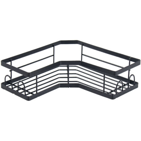Bardusch - Etagere Douche sans Percage, 4 Pièces Etagere Salle De Bain Angle avec Porte Savon Douche, Support Gel Douche Salle De Bain Porte Shampoing Douche