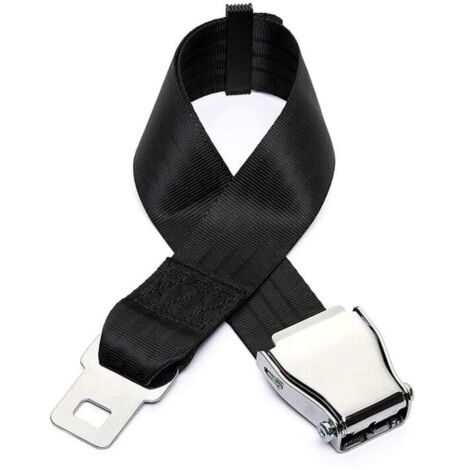 Bardusch-Extension de ceinture de sécurité pour avion, Pièces de ceinture de sécurité pour avions réglables universelles avec boucle en acier inoxydable Clip 50 80 CM Airlines for Travel by Kayear