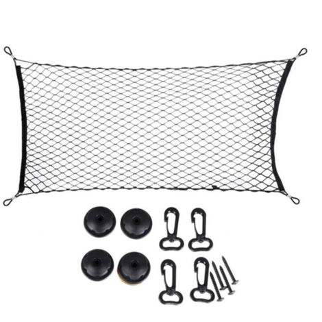 Bardusch - Filet de protection pour chien en voiture, sac filet de coffre universel, housse de filet de coffre