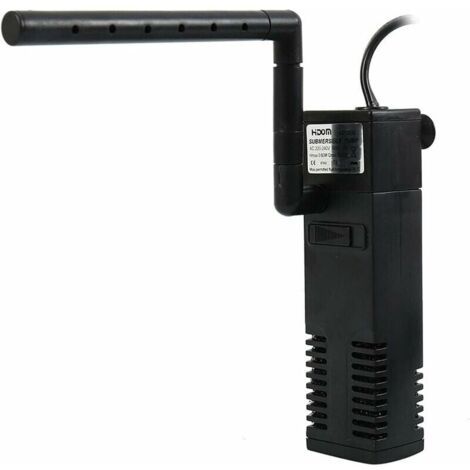 Bardusch-Filtre d'aquarium   Filtres d'aquarium  Pompe à Eau de Filtre Interne d'aquarium Submersible avec des filtres d'éponge de Tuyau d'air pour des Aquariums d'aquarium de Tortue