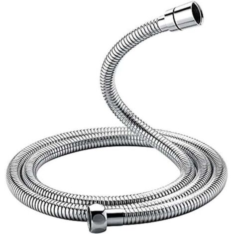 Bardusch-Flexible de douche universel (1,5 m), anti-torsion, anti-pliage, acier inoxydable/chrome