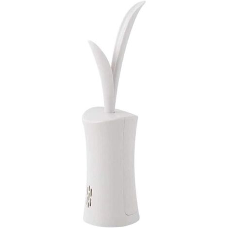 Bardusch-Forme Creative Brosse de Toilette, Brosse de Nettoyage pour, Salle de Bains à Long Manche Brosse Brosse WC(Wit)