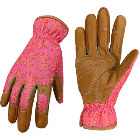Bardusch-Gants de jardinage en cuir, pour travaux de plantation, de restauration et de protection.