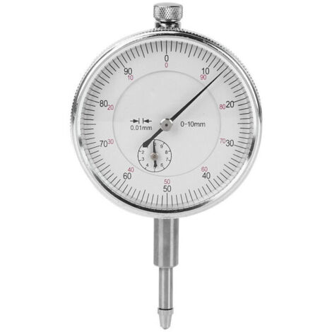 Bardusch-Gauge de cadran, outil de mesure, 0 à 10 mm en aluminium Indicateur en alliage pour la maison