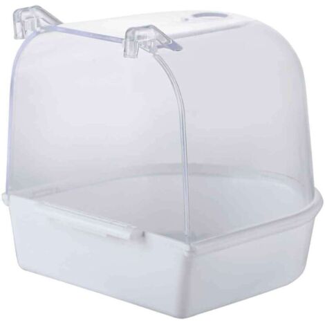 Bardusch-Grand bain pour oiseaux en cage, baignoire pour perroquets, perruches, pinsons, canaris, inséparables