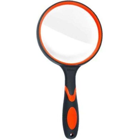 Bardusch-Grande loupe en verre pour livres scientifiques, journaux, lecture et observation des insectes.