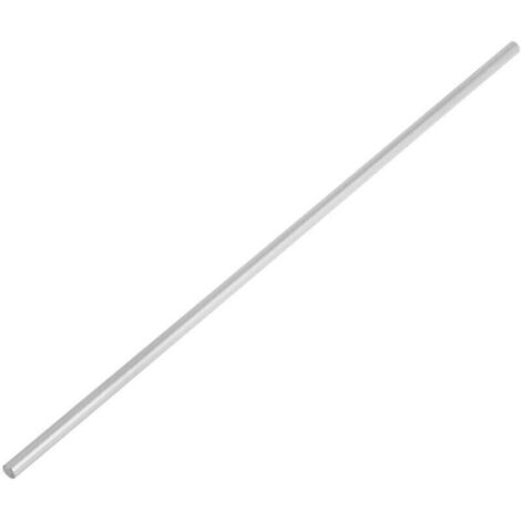 Bardusch-Guide d'arbre de tige de mouvement linéaire, cylindre rond en acier, diamètre de tige de 6 mm (300 mm)