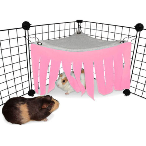 Bardusch - Hamac coloré pour petits animaux (hamster, lapin, cochon d’Inde), cachette nid douillet