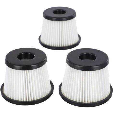 Bardusch Home Dusting Cleaning Vacuum Cleaner Filter Filters Lot de 3 filtres à vide