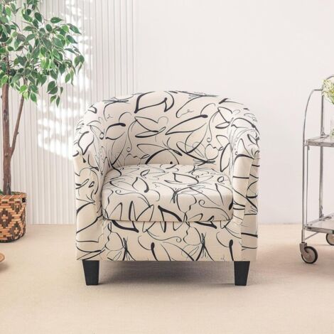 Bardusch-Housse chaise Chesterfield cabriolet extensible 2 pièces, coloris 3, style Tullsta