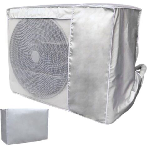 Bardusch Housse Climatiseur Extérieur, Couvercle Anti-poussière Pour Climatiseur Extérieure, Housse Pompe A Chaleur Anti Poussière Anti Neige Couverture De Climatiseurs Extérieur Pour La Maison